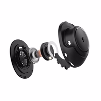 Spigen SA2403 ANC Pro bezvadu austiņas - melnas