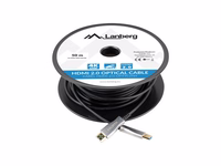 Lanberg CA-HDMI-20FB-0500-BK optical cable HDMI M/M 50m v2.0 4K AOC