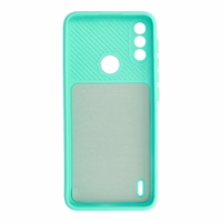 Camshield Soft viedtālruņa apvalks Motorola Moto E7 Power/E7i Power piparmētru krāsas