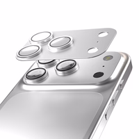 Etteri kameras objektīva aizsargs iPhone 17 Pro sudrabs