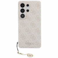 GUESS maciņš for SAMSUNG S26 Ultra GUHMS26LGF4GPI (PU 4G Classic Logo with Charm) rozā
