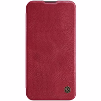 Nillkin Qin Pro Leather Apple iPhone 14 Plus sarkans