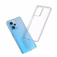 Ultra Clear 0.5mm viedtālruņa apvalks Xiaomi Redmi Note 12 Pro+ plāns pārsegs caurspīdīgs