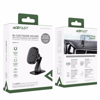 Acefast D35 magnētiskais paneļa turētājs – melns