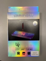 Rūdīts stikls M1 5D UV Glue Samsung G960 S9 izliekts caurspīdīgs