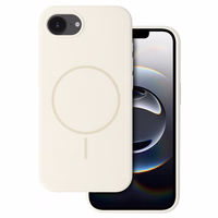 Magnētiskais plānais silikona viedtālruņa apvalks Iphone 16e akmens krāsa