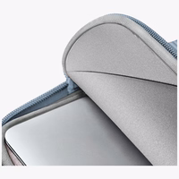 Uniq Cyprus Ridge Edition ūdensizturīgs neoprēna 14" klēpjdatora apvalks - zils