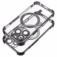 Viedtālruņa apvalks ANTISHOCK ELECTRO iPhone 16 Plus ar MagSafe melns