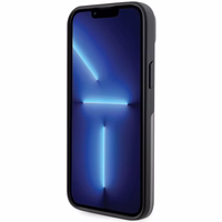 BMW Signature MagSafe macins priekš iPhone 14 Plus/15 Plus - Melns