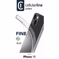 Cellularline Fine - maciņš iPhone 15 (caurspīdīgs)