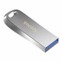 SanDisk Ultra Luxe USB flash drive 128 GB USB Type-A 3.2 Gen 1 (3.1 Gen 1) sudraba