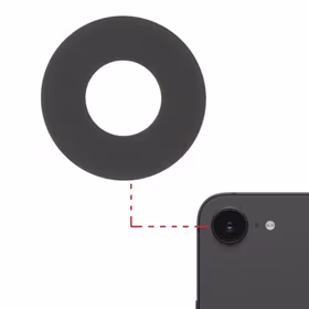 Aizmugurējā kameras lēca saderīga ar Apple iPhone 16e aizmugurējās kameras stikls / PREMIUM /