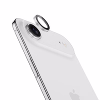 Benks rūdīts stikls DR Sapphire Lens Protector kamerai iPhone 17 Air (1 lēca) sudraba
