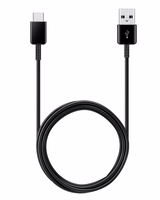 Samsung USB C kabelis 480Mbps 5A 1.5m (EP-DG930MBEGWW) - melns (komplekts, 2 gab.)
