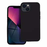 Silikona viedtālruņa apvalks melns