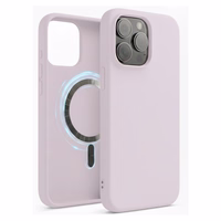 Maciņš "TM MagSafe Silicone" iPhone 14 Pro / Ceriņu /