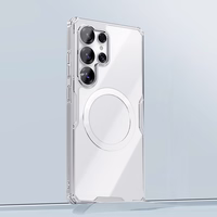 Nillkin Nature TPU Pro Magnētiskais viedtālruņa apvalks ar MagSafe Samsung Galaxy S25 Ultra - Balts