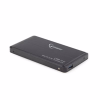 Gembird EE2-U3S-2 storage drive enclosure HDD enclosure melns 2.5"
