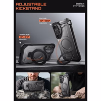 Supcase UB Grip Mag MagSafe korpuss priekš Samsung Galaxy S26 - Melns