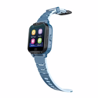 Maxlife viedpulkstenis 4G MXKW-350 zils GPS WiFi