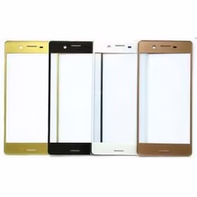 Outer Screen Glass Saderīgs ar Sony Xperia X F5121 Balts HQ