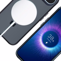 3mk Smoke magnētiskais viedtālruņa apvalks ar statīvu iPhone Air - melns