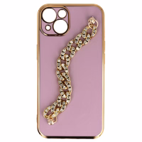 Viedtālruņa apvalks Iphone 14 dizains 4 rozā