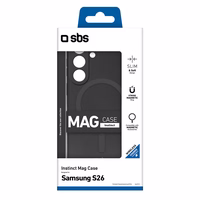 SBS Instinct Mag Maciņš for Samsung Galaxy S26 saderīgs ar MagSafe - melns