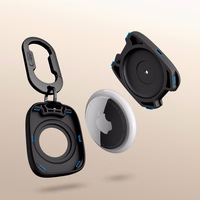 Tech-Protect Velar macins priekš Apple AirTag 1 / 2 - Melns