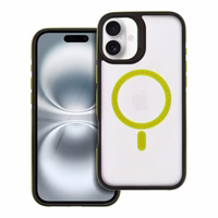 NEO viedtālruņa apvalks iPhone 16 Plus saderīgs ar MagSafe dzeltens