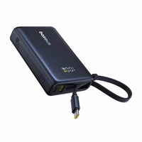 Powerbank Baseus PicoGo Digital Display 10000mAh 45W (melns)