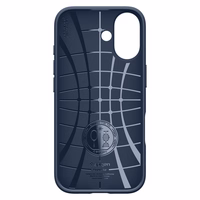 Spigen Liquid Air viedtālruņa apvalks iPhone 17 - zils