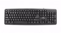 Esperanza TKR101 keyboard Office USB QWERTY English, Russian Black