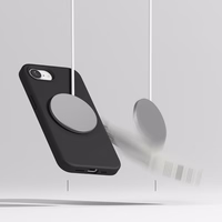 Ringke Silikona MagSafe viedtālruņa apvalks iPhone 16e - melns