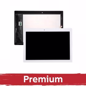 LCD Displejs Saderīgs ar Lenovo Tab 2 A10-70F / A10-70L 10.1'' Balts OEM
