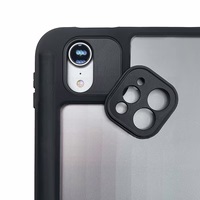 Crong PrimeFolio – maciņš iPad Air 11” (2026-2024) / iPad Air 10.9” (5th-4th gen.) / iPad Pro 11" (2022-2021) (melns/Clear)