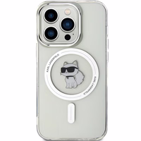 Karl Lagerfeld IML Choupette MagSafe apvalks iPhone 13 Pro Max - caurspīdīgs