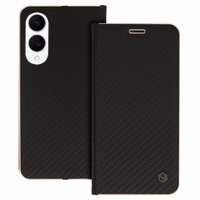 Wonder Frame oglekļa viedtālruņa apvalks Samsung Galaxy S25 Edge melns