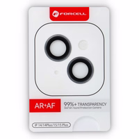 Forcell Premium Camera Lens Tempered Glass - iPhone 14 / 14 Plus sudraba