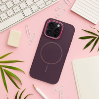 Viedtālruņa apvalks FRAME MAG COVER IPHONE 16 PRO MAX violets