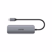 UNITEK H1107A interface hub USB 3.2 Gen 1 (3.1 Gen 1) Type-A 5000 Mbit/s pelēks