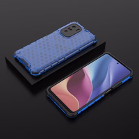 Honeycomb apvalks bruņu apvalks ar TPU buferi Xiaomi Redmi K40 Pro+ / K40 Pro / K40 / Poco F3 zils