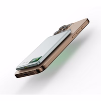 Blavec portativais ladetajs 5000mAh BJ-03 Ultra Slim 7,8mm - Type C - 22,5W magnetisks MagSafe 3 in 1 (PBBJ03-MC5G) peleks (bojats iepakojums)