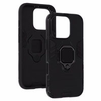 Ring Armor apvalks viedtālrunim iPhone 16 Pro melns