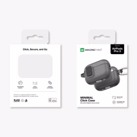 AmazingThing Minimāls futrālis AirPods Pro 3 - Melns