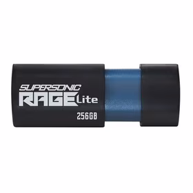 Flashdrive PATRIOT Rage Lite 512GB 120 MB/S USB 3.2 retractable melns (PEF512GRLB32U)