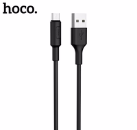 USB kabelis Hoco X25 microUSB 1.0m melns