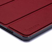 Futrālis Reach Smart Leather Xiaomi Redmi Pad 2 Pro 12.1 bordo krāsā