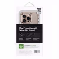 Uniq Combat iPhone 16 Pro 6.3" Magnētiskais uzlādes viedtālruņa apvalks zelta/taupe zelta