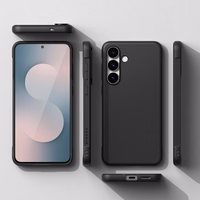 Ringke Onyx magnētiskais MagSafe viedtālruņa apvalks Samsung Galaxy S25 FE - melns